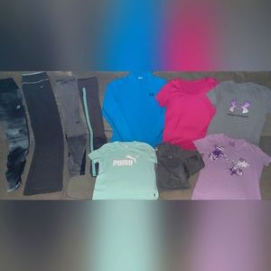 UNDER ARMOUR, NIKE & ADIDAS WOMENS LOT SIZE MEDIUM